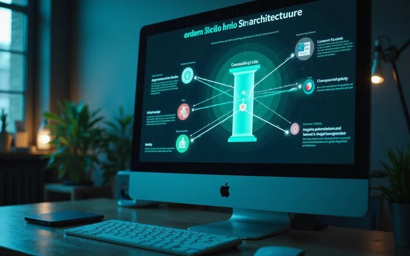 Pillar-cluster content model with interlinked articles and location pages