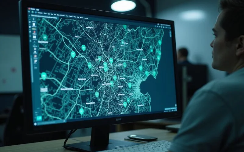 Sydney map showing multi-suburb targeting strategy