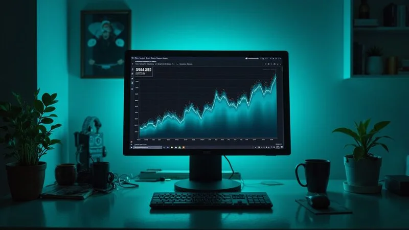 Google Analytics dashboard showing a high bounce rate on a small business website